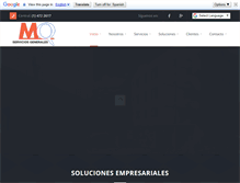 Tablet Screenshot of mqserviciosgenerales.com